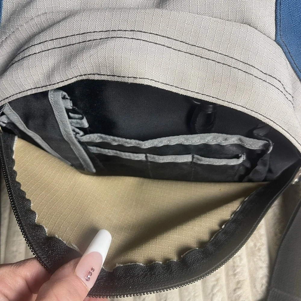 Jansport Blue and Gray Laptop Bag​